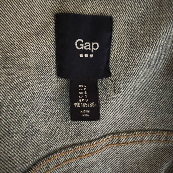 Gap Jean Jacket Sz Sm - Picture 3 of 3